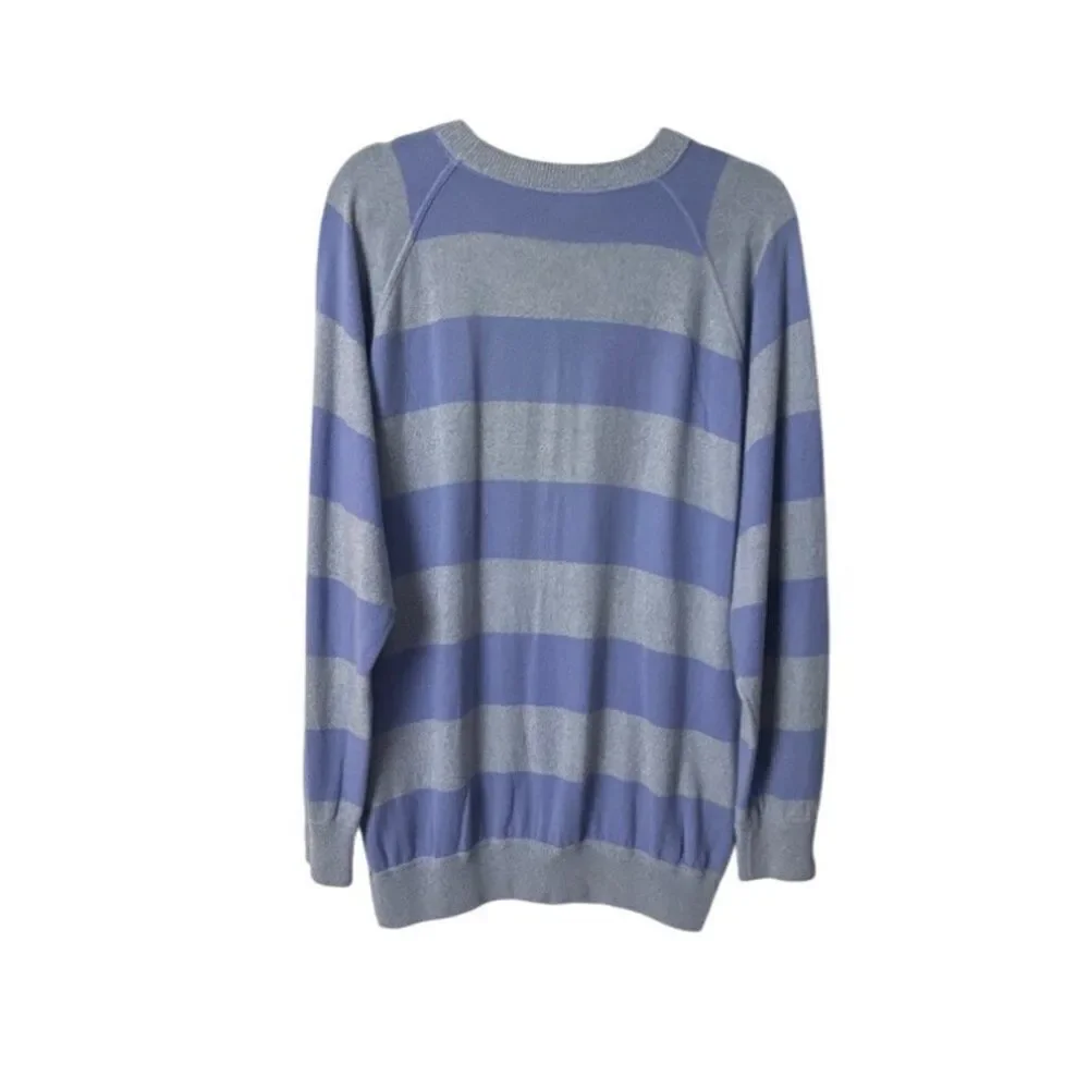 Riccardo Piacenza 100% Pure Cashmere Striped Sweater